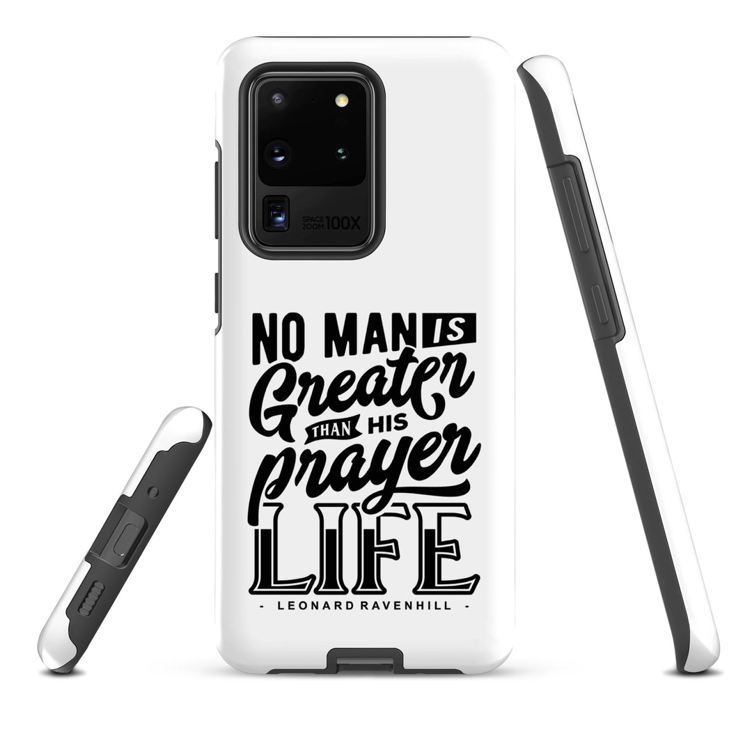 Christian Phone Case Prayer Life White for Samsung® Samsung® Phone Cases   