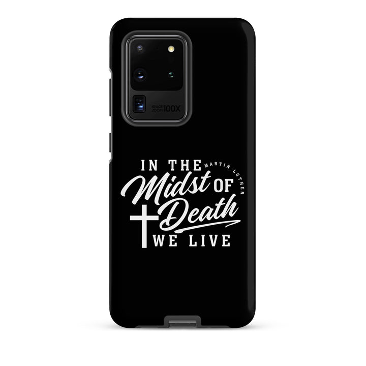 Christian Phone Case Midst of Death Black for Samsung® Samsung® Phone Cases Matte Samsung Galaxy S20 Ultra 