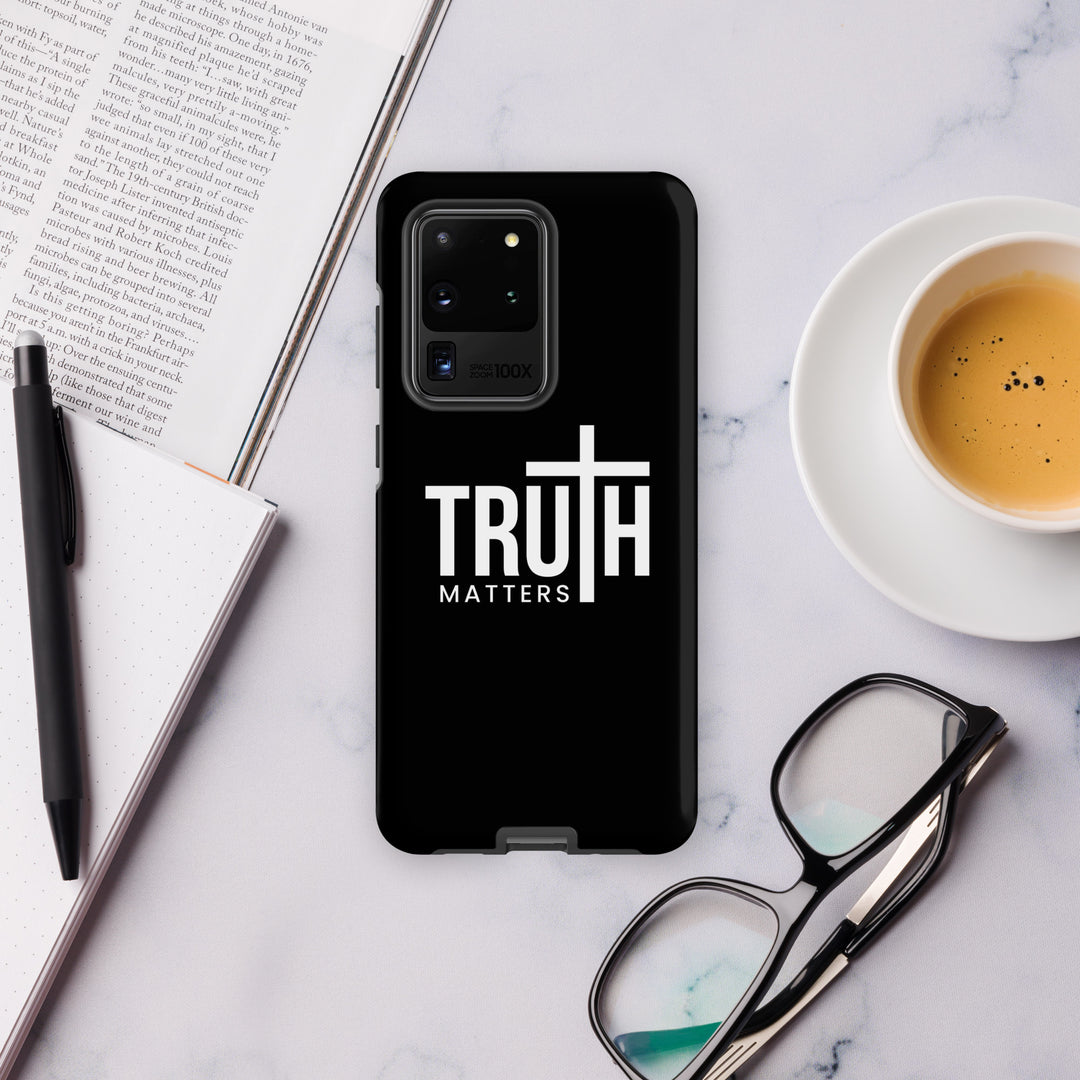 Christian Phone Case Truth Matters Black for Samsung® Samsung® Phone Cases   