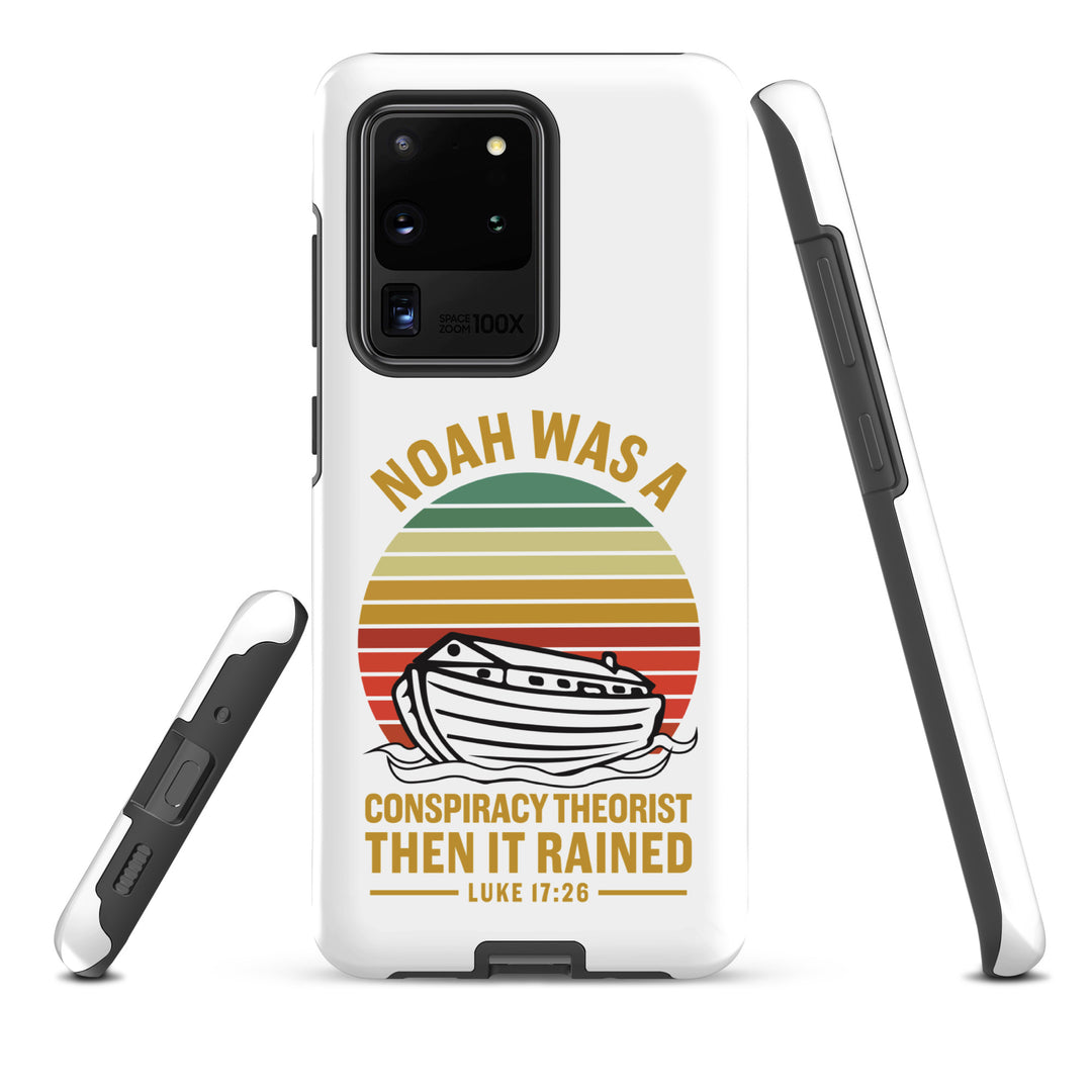 Christian Phone Case Noah Conspiracy White for Samsung® Samsung® Phone Cases   