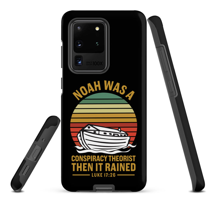 Christian Phone Case Noah Conspiracy Black for Samsung® Samsung® Phone Cases   