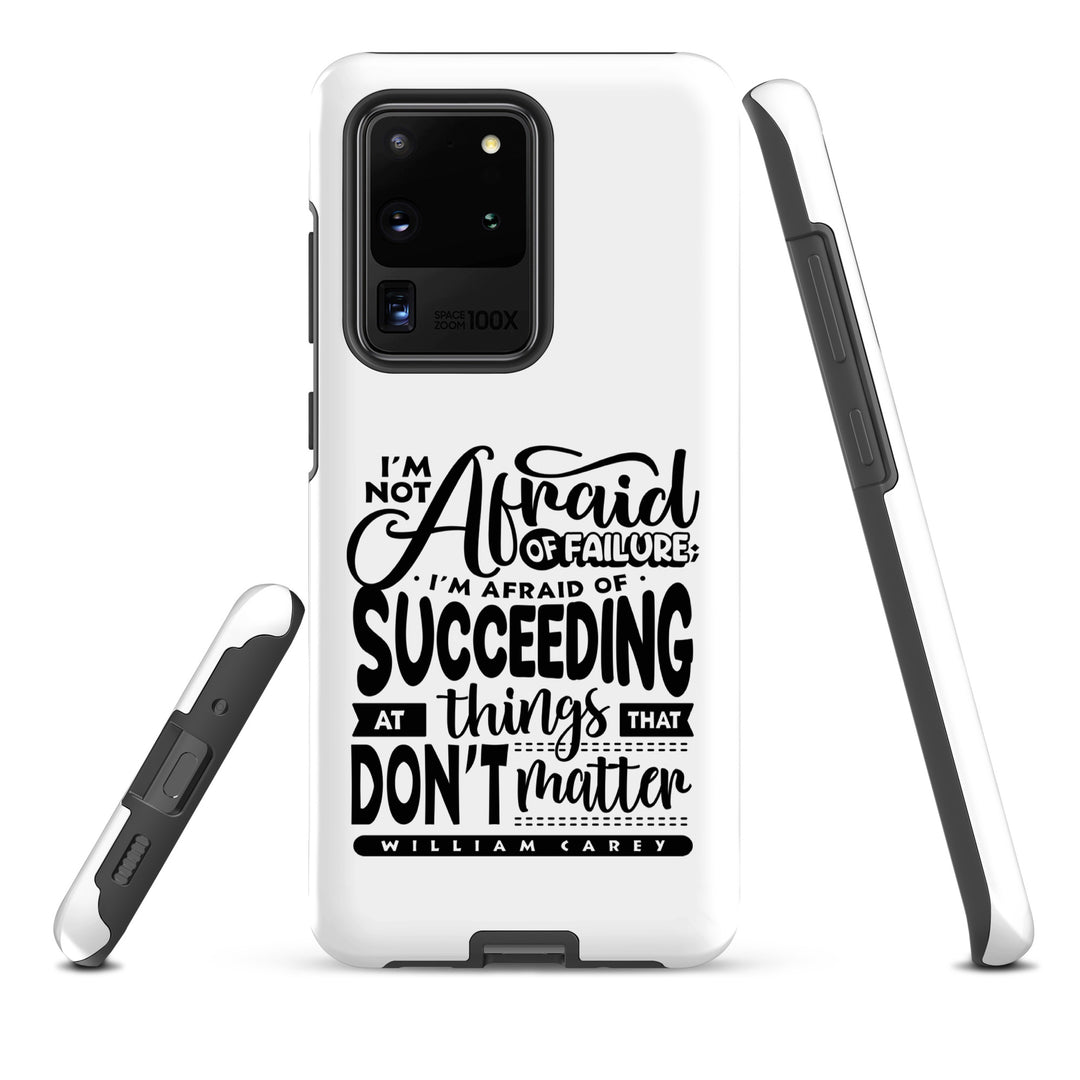 Christian Phone Case Things That Matter White for Samsung® Samsung® Phone Cases   