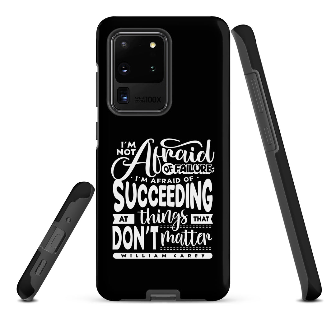 Christian Phone Case Things That Matter Black for Samsung® Samsung® Phone Cases   