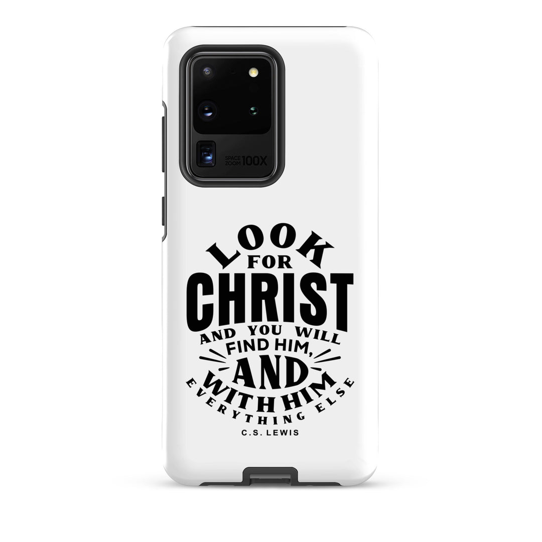 Christian Phone Case Look For Christ White for Samsung® Samsung® Phone Cases Matte Samsung Galaxy S20 Ultra 