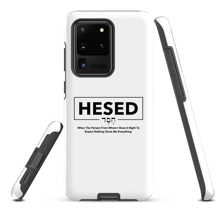 Christian Phone Case Hesed Everything White for Samsung® Samsung® Phone Cases   