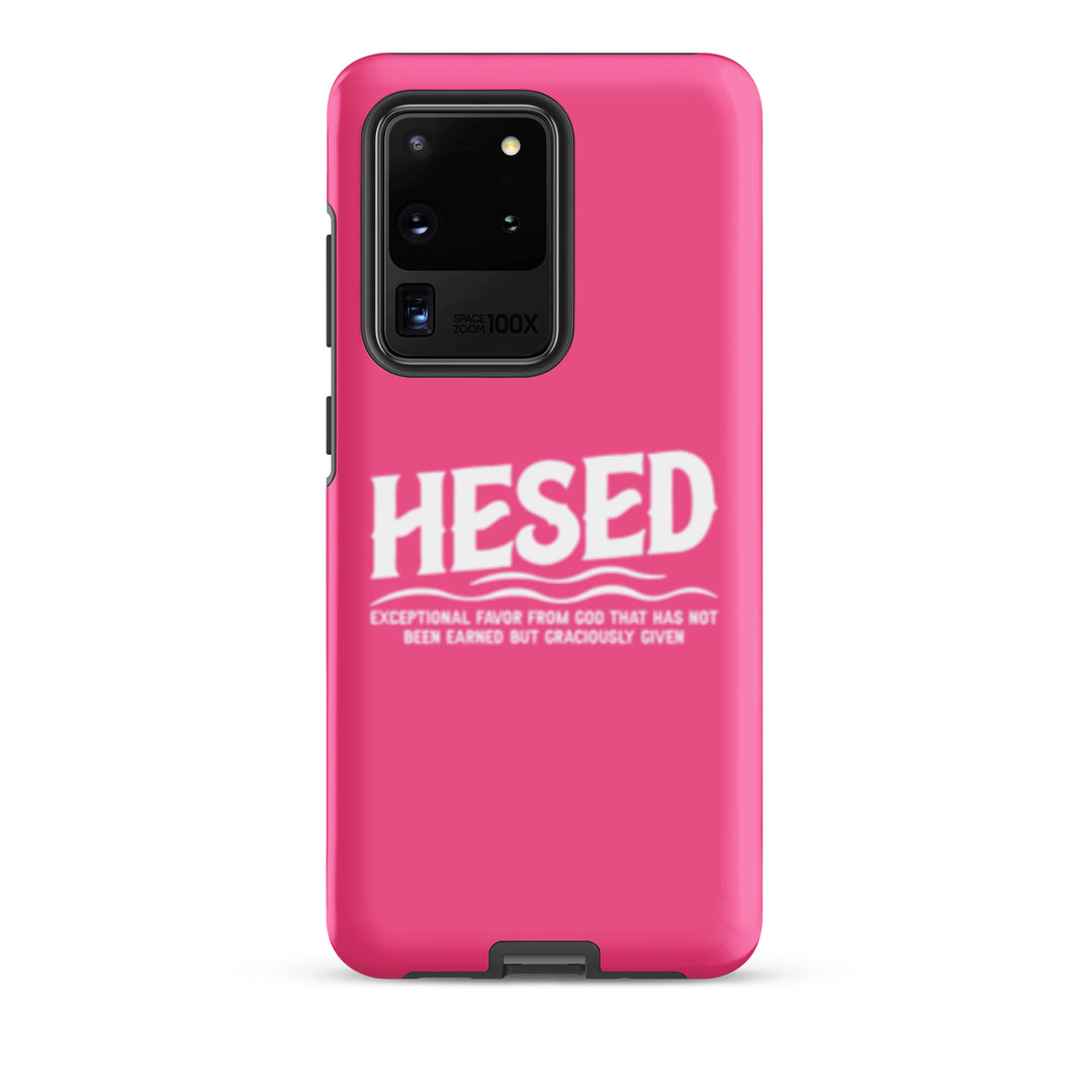 Christian Phone Case Hesed Exceptional Favor Pink for Samsung® Samsung® Phone Cases Matte Samsung Galaxy S20 Ultra 