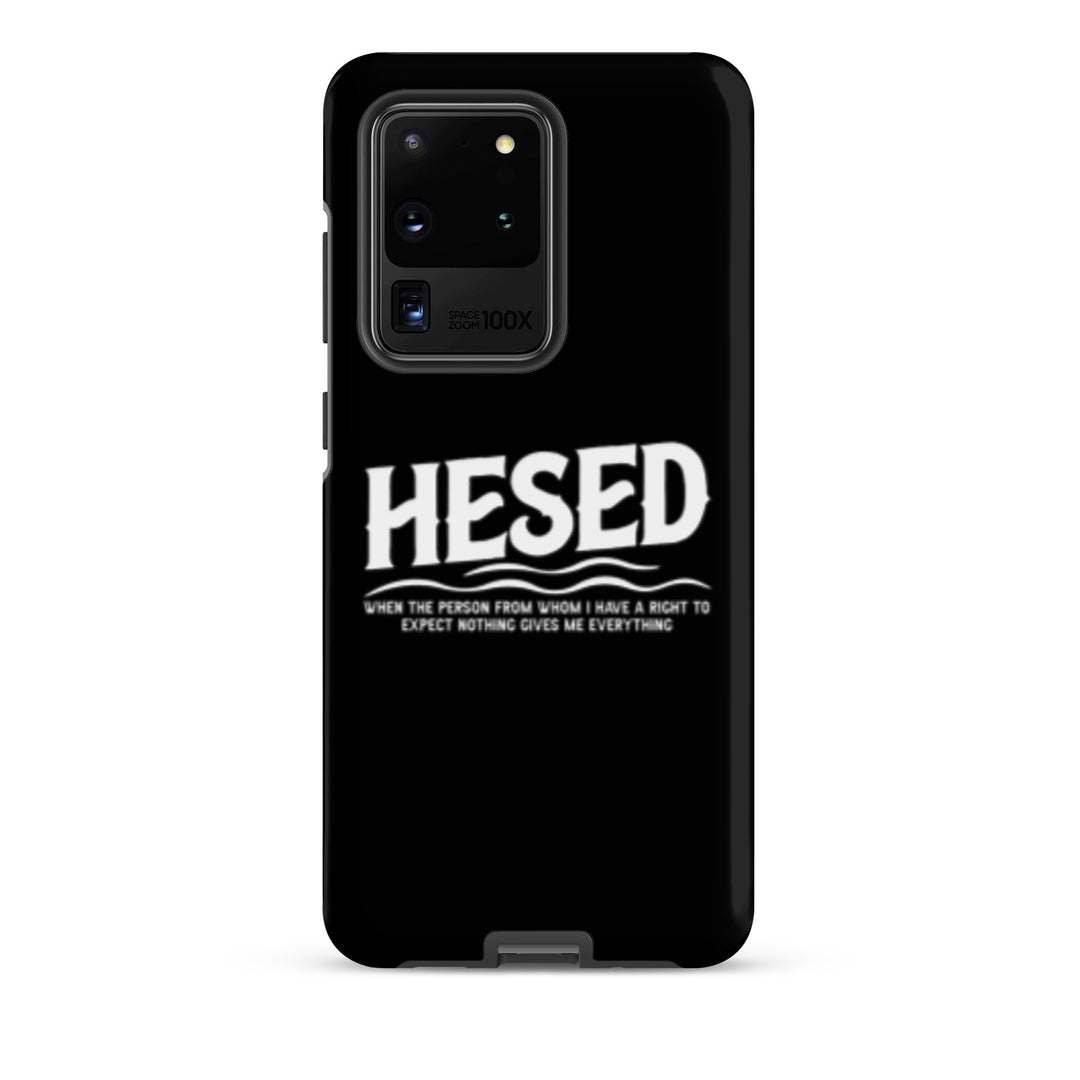 Christian Phone Case Hesed Everything Black  for Samsung® Samsung® Phone Cases Matte Samsung Galaxy S20 Ultra 