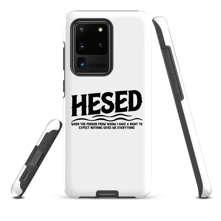 Christian Phone Case Hesed Everything White for Samsung® Samsung® Phone Cases   