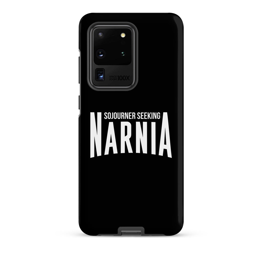 Christian Phone Case Sojourner Seeking Narnia Black for Samsung® Samsung® Phone Cases Matte Samsung Galaxy S20 Ultra 