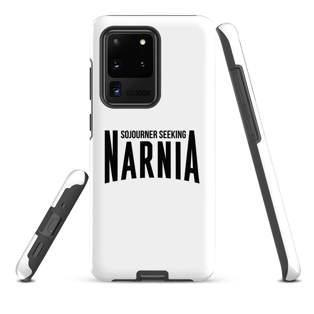 Christian Phone Case Sojourner Seeking Narnia White for Samsung® Samsung® Phone Cases   