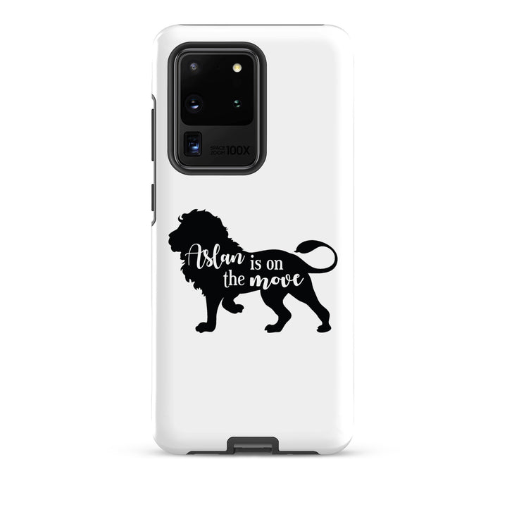 Christian Phone Case Aslan Is On The Move White for Samsung® Samsung® Phone Cases Matte Samsung Galaxy S20 Ultra 