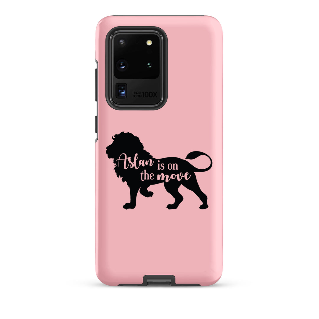 Christian Phone Case Aslan Is On The Move Pink for Samsung® Samsung® Phone Cases Matte Samsung Galaxy S20 Ultra 