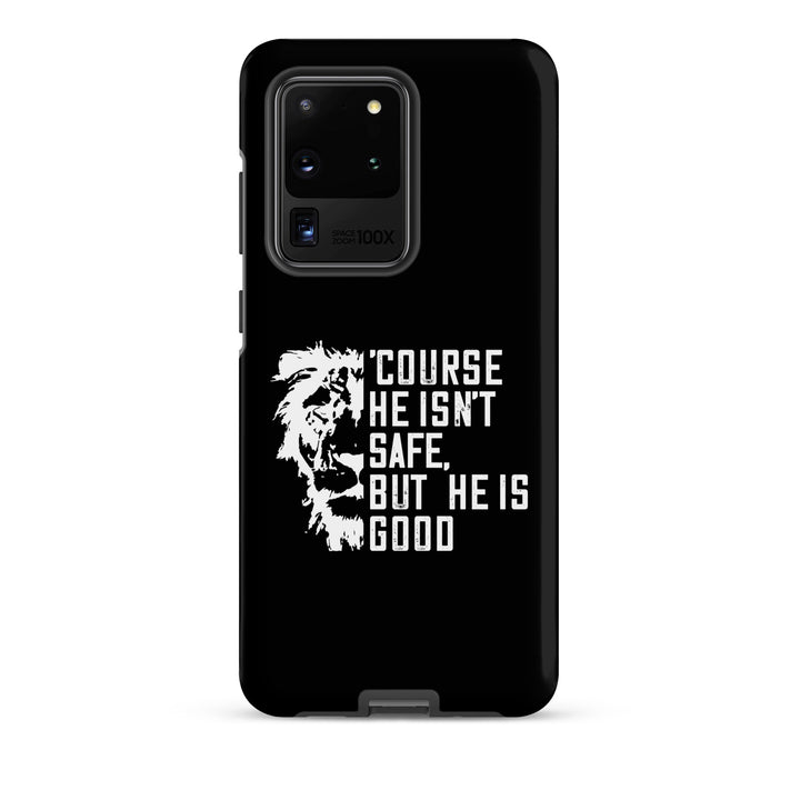 Christian Phone Case Christian Phone 'Course He Isn't Safe Black for Samsung® Samsung® Phone Cases Matte Samsung Galaxy S20 Ultra 