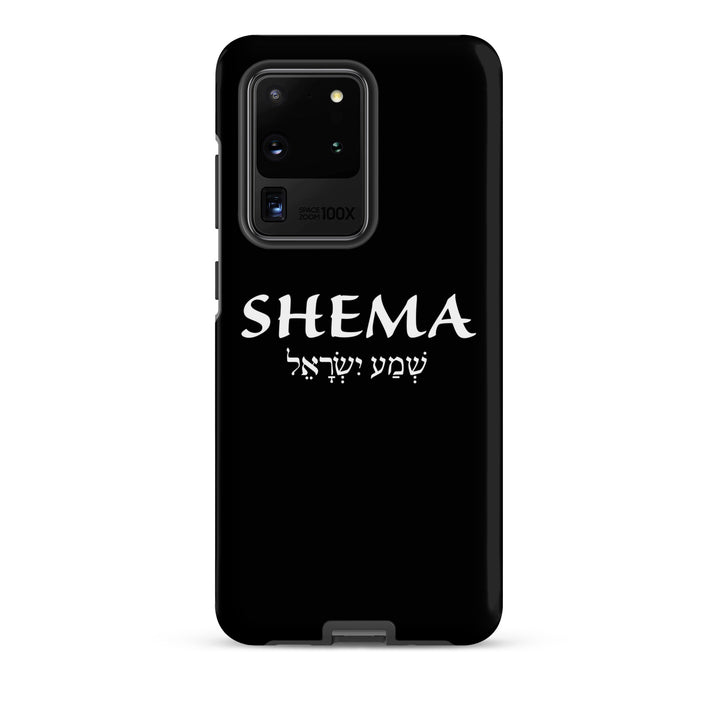 Christian Phone Case Shema Hebrew Black for Samsung® Samsung® Phone Cases Matte Samsung Galaxy S20 Ultra 