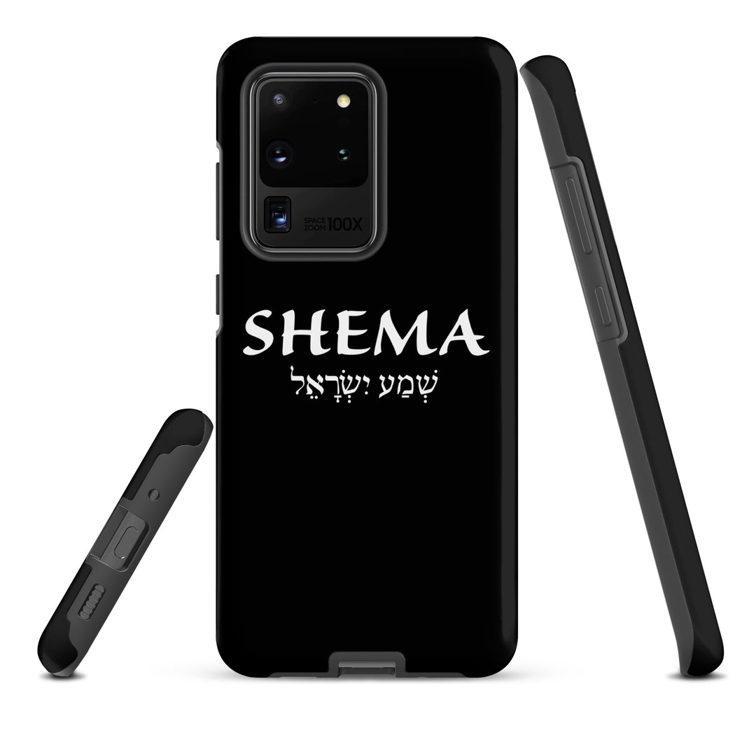 Christian Phone Case Shema Hebrew Black for Samsung® Samsung® Phone Cases   