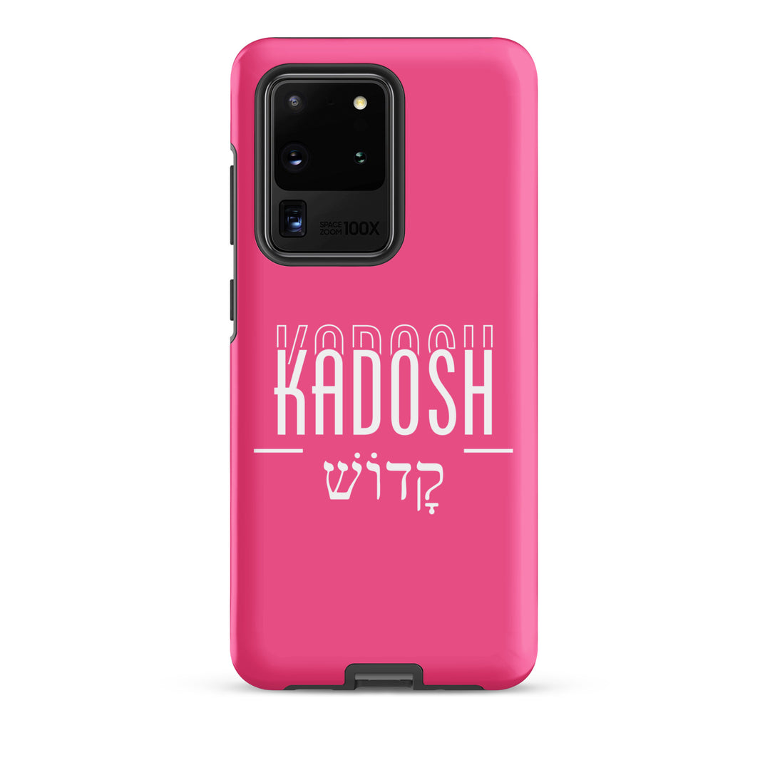 Christian Phone Case Kadosh Hebrew Pink for Samsung® Samsung® Phone Cases Matte Samsung Galaxy S20 Ultra 