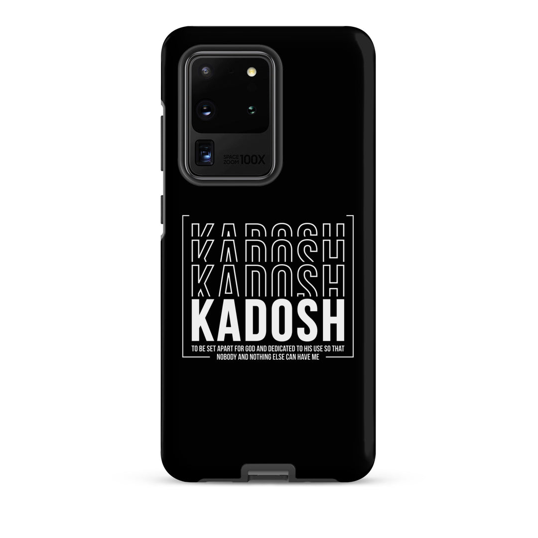 Christian Phone Case Kadosh Dedicated To His Use Black for Samsung® Samsung® Phone Cases Matte Samsung Galaxy S20 Ultra 