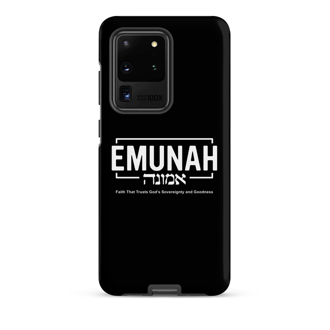 Christian Phone Case Emunah Faith That Trusts for Samsung® Samsung® Phone Cases Matte Samsung Galaxy S20 Ultra 