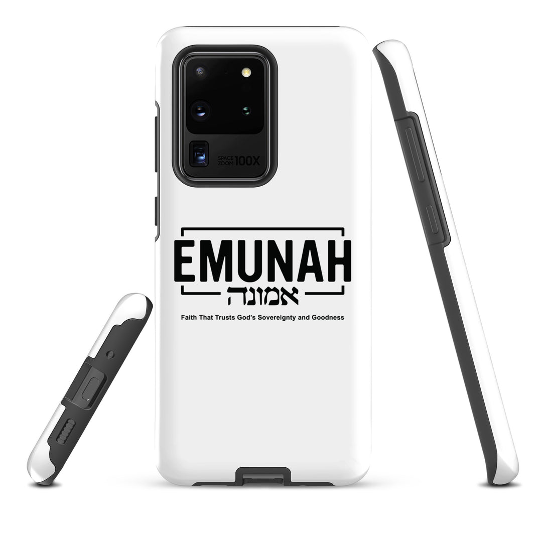 Christian Phone Case Emunah Steadfast Faith White for Samsung® Samsung® Phone Cases   