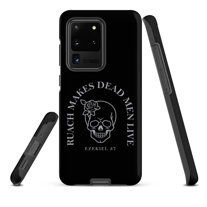 Christian Phone Case Ruach Makes Dead Men Live Black for Samsung® Samsung® Phone Cases   