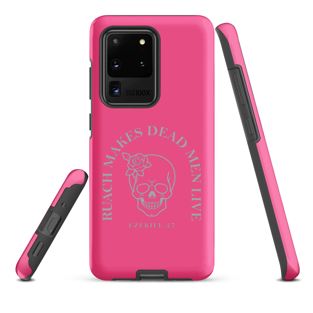 Christian Phone Case Ruach Makes Dead Men Live Pink for Samsung® Samsung® Phone Cases   