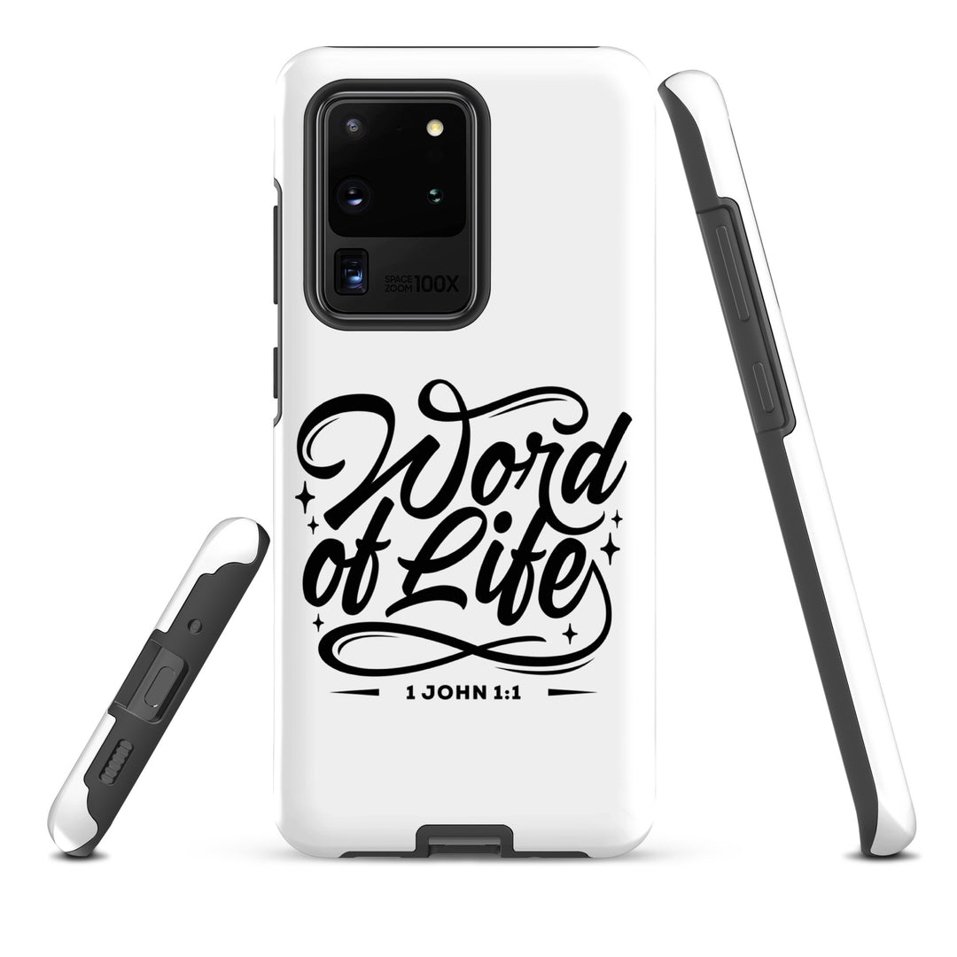 Christian Phone Case Word of Life White for Samsung® Samsung® Phone Cases   