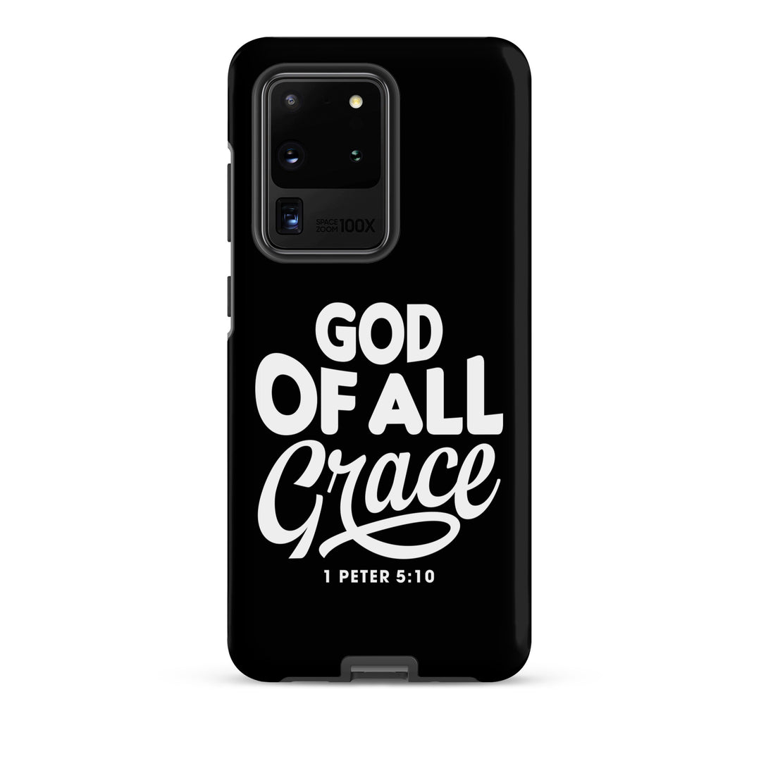 Christian Phone Case God of All Grace Black for Samsung® Samsung® Phone Cases Matte Samsung Galaxy S20 Ultra 