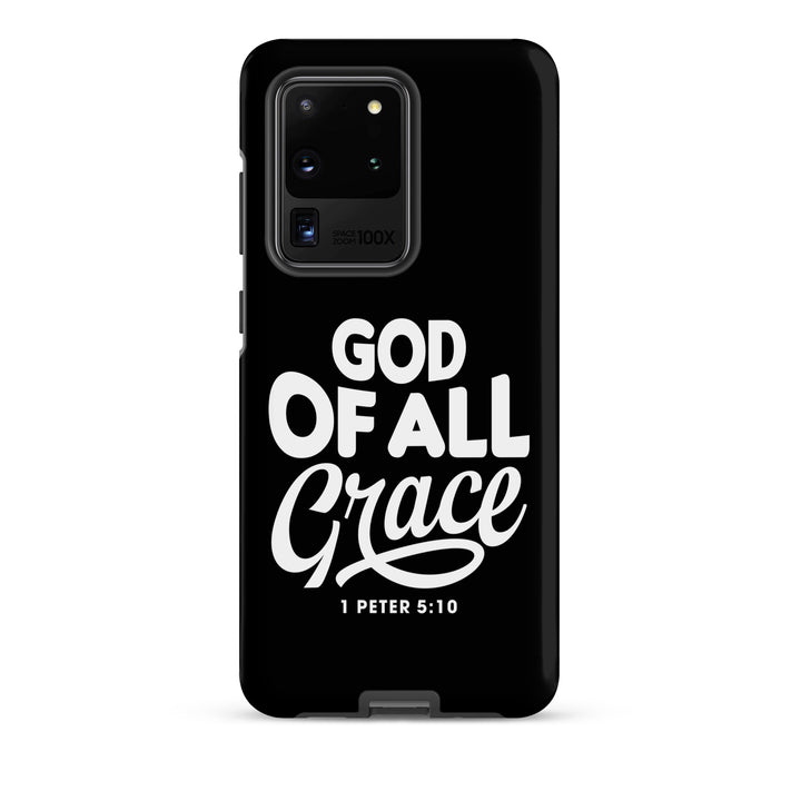 Christian Phone Case God of All Grace Black for Samsung® Samsung® Phone Cases Matte Samsung Galaxy S20 Ultra 