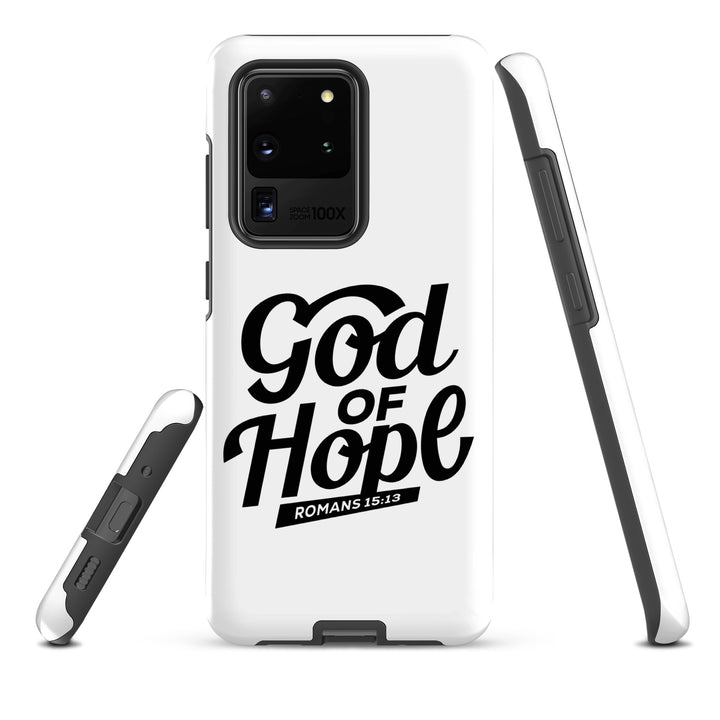 Christian Phone Case God of Hope White for Samsung® Samsung® Phone Cases   