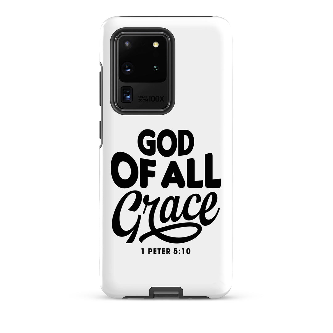 Christian Phone Case God of All Grace White for Samsung® Samsung® Phone Cases Matte Samsung Galaxy S20 Ultra 