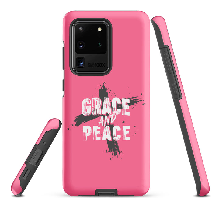 Christian Phone Case Grace and Peace Pink for Samsung® Samsung® Phone Cases   