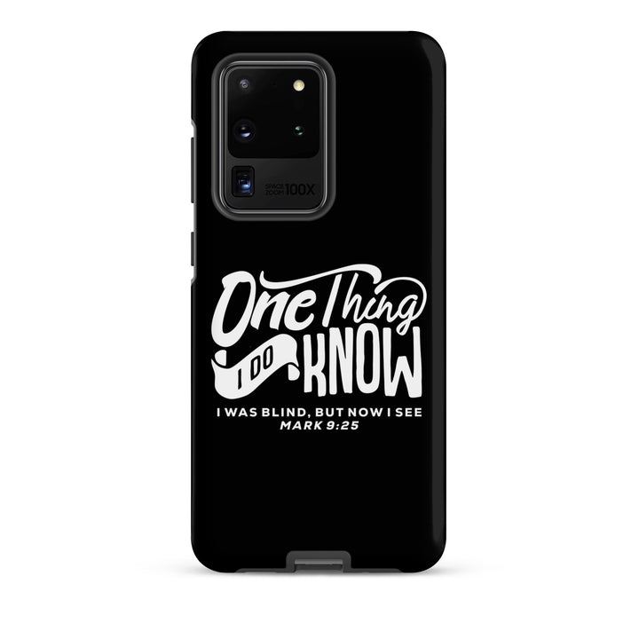 Christian Phone Case Now I See Black for Samsung® Samsung® Phone Cases Matte Samsung Galaxy S20 Ultra 