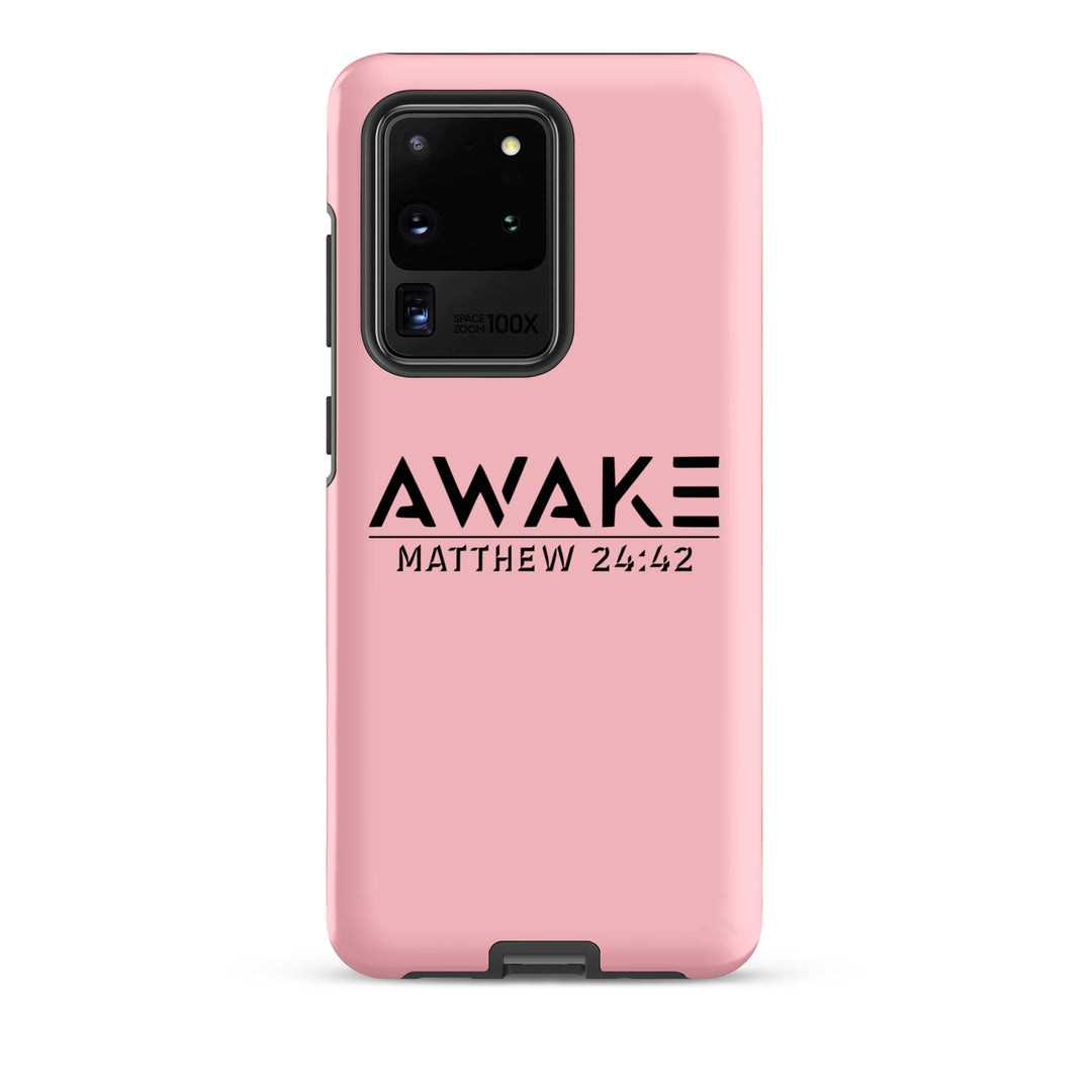 Christian Phone Case Awake  Pink for Samsung® Samsung® Phone Cases Matte Samsung Galaxy S20 Ultra 