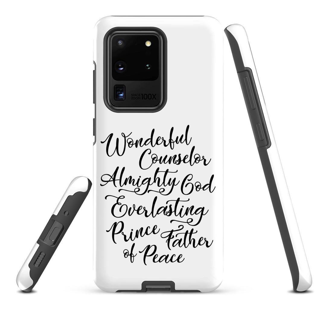 Christian Phone Case Wonderful Counselor White for Samsung® Samsung® Phone Cases   