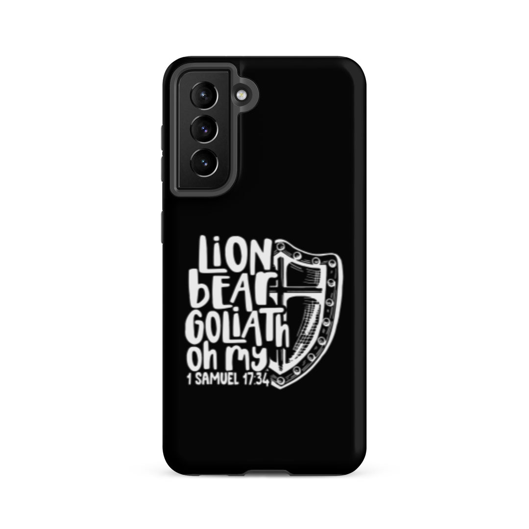 Christian Phone Case Lion Bear Goliath Oh My for Samsung® Samsung® Phone Cases Matte Samsung Galaxy S21 FE 