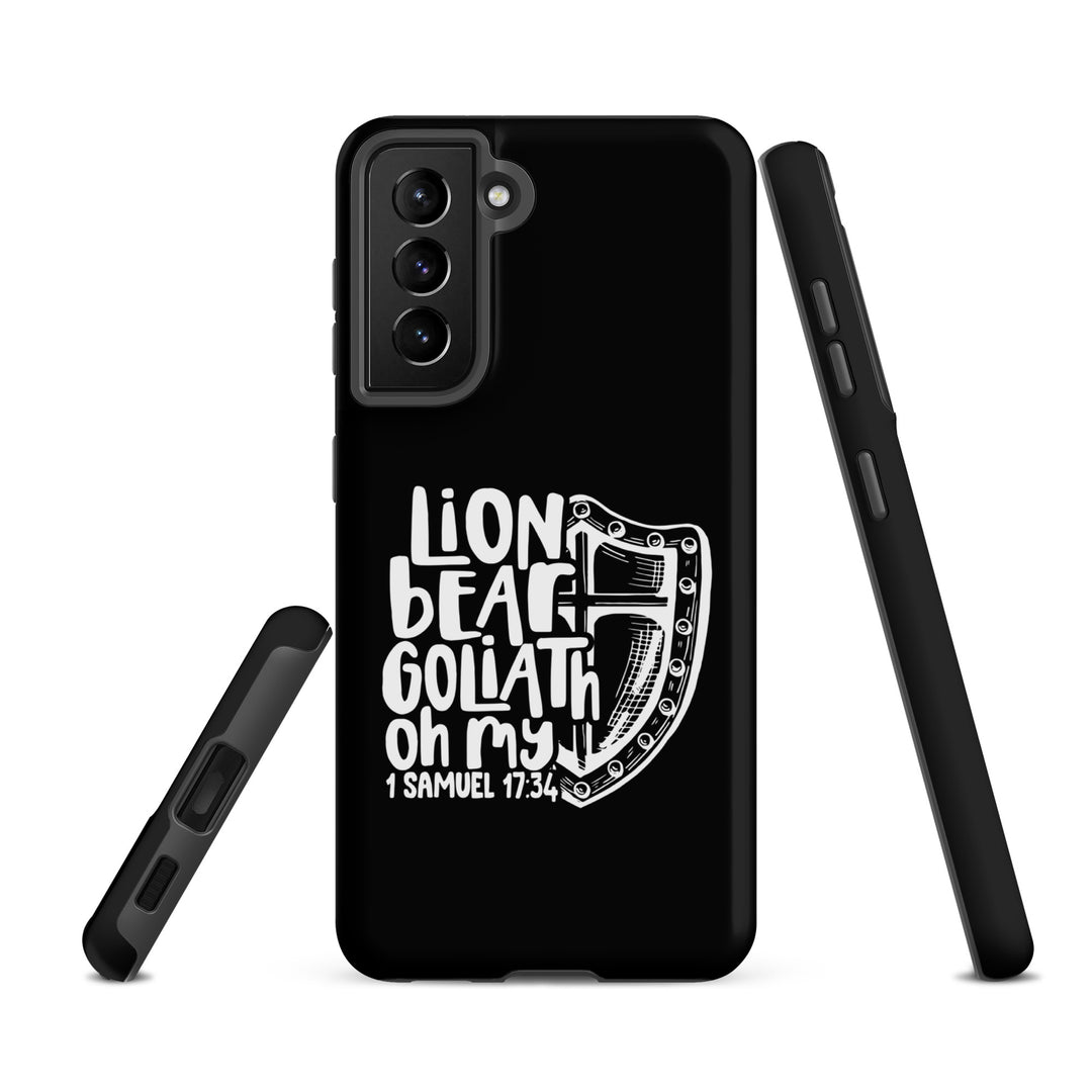 Christian Phone Case Lion Bear Goliath Oh My for Samsung® Samsung® Phone Cases   