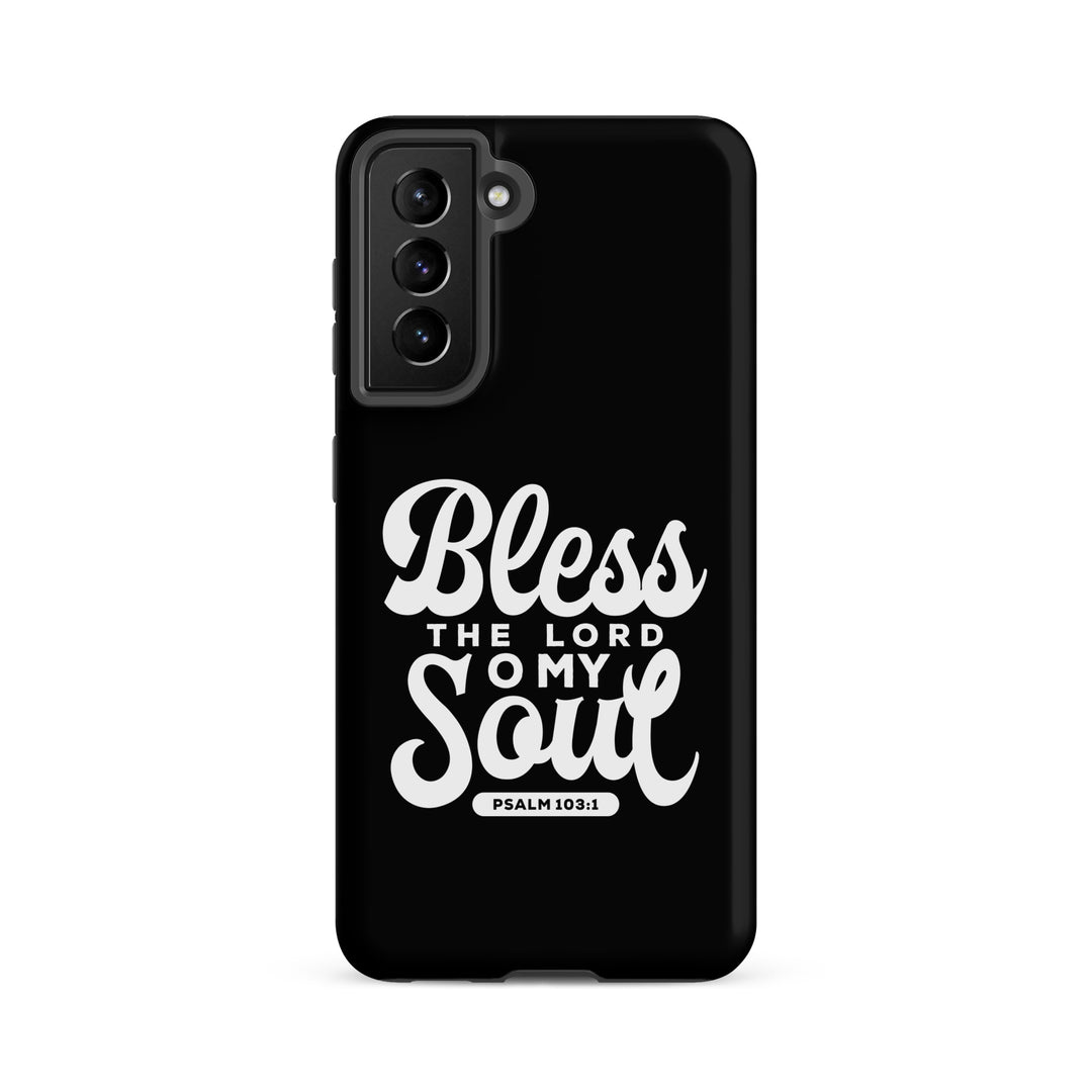 Christian Phone Case Bless The Lord for Samsung® Samsung® Phone Cases Matte Samsung Galaxy S21 FE 