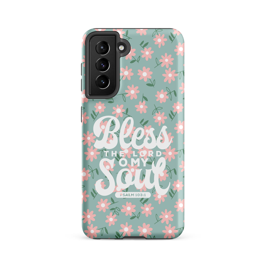 Christian Phone Case Bless The Lord Daisy for Samsung® Samsung® Phone Cases Matte Samsung Galaxy S21 FE 