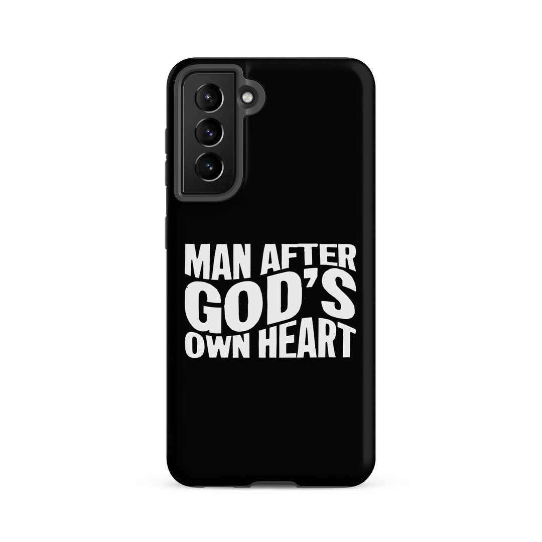 Christian Phone Case Man After God's Heart for Samsung® Samsung® Phone Cases Matte Samsung Galaxy S21 FE 