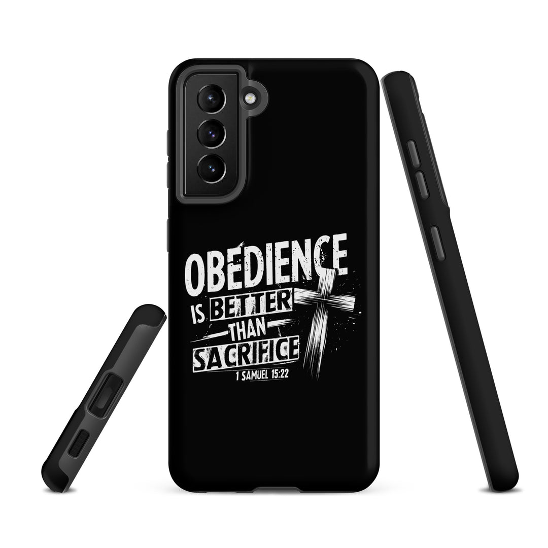 Christian Phone Case Obedience Is Better for Samsung® Samsung® Phone Cases   