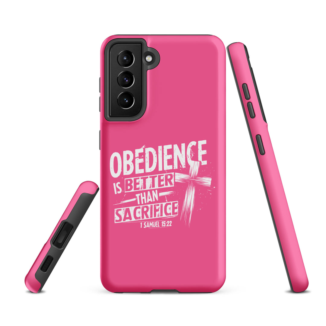 Christian Phone Case Obedience Is Better for Samsung® Samsung® Phone Cases   