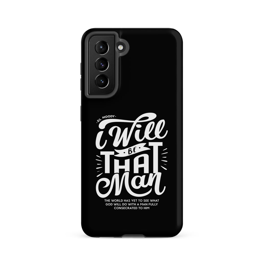 Christian Phone Case I Will Be That Man for Samsung® Samsung® Phone Cases Matte Samsung Galaxy S21 FE 