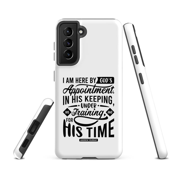 Christian Phone Case His Time White for Samsung® Samsung® Phone Cases   