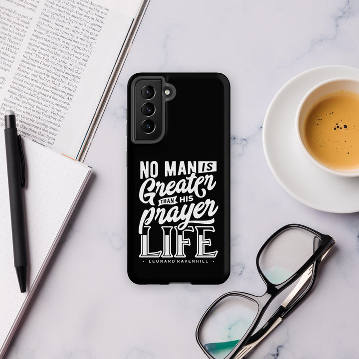 Christian Phone Case Prayer Life Black for Samsung® Samsung® Phone Cases   