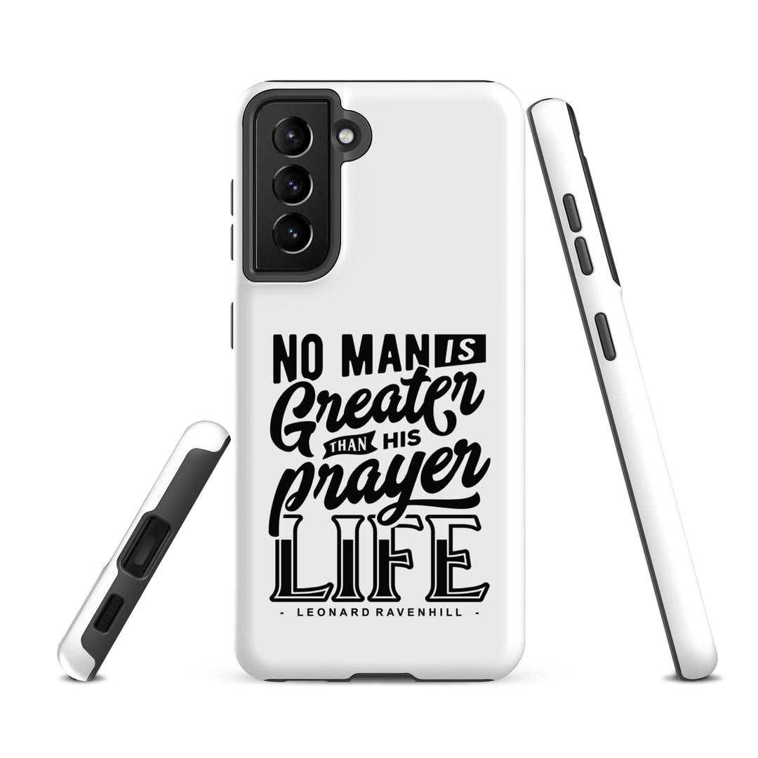 Christian Phone Case Prayer Life White for Samsung® Samsung® Phone Cases   