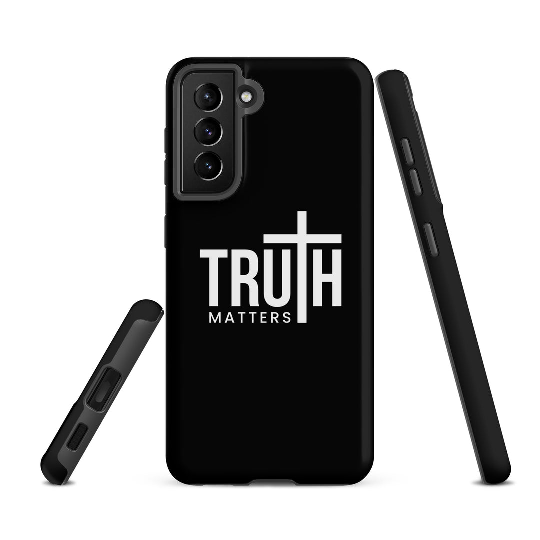 Christian Phone Case Truth Matters Black for Samsung® Samsung® Phone Cases   