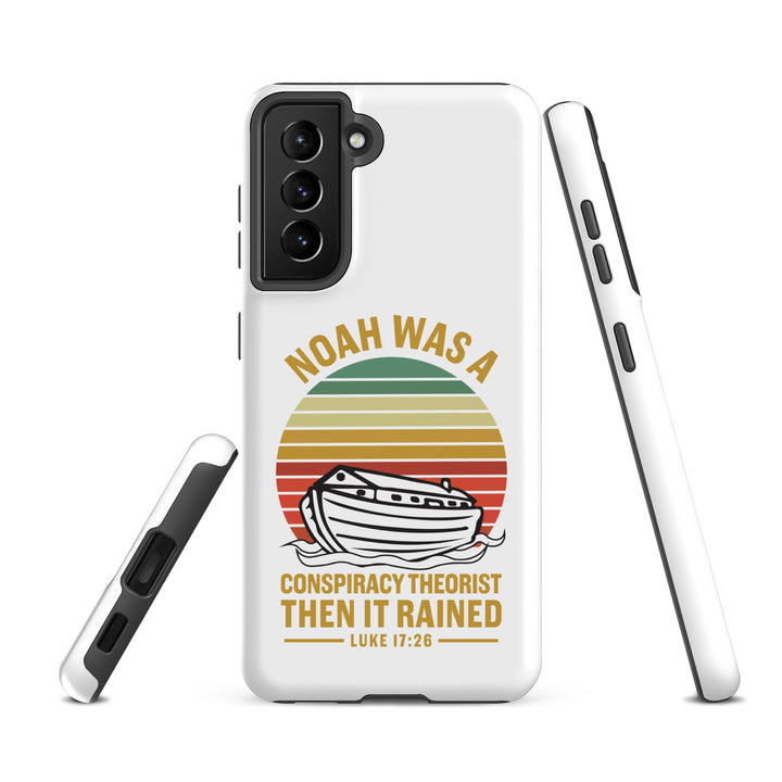 Christian Phone Case Noah Conspiracy White for Samsung® Samsung® Phone Cases   