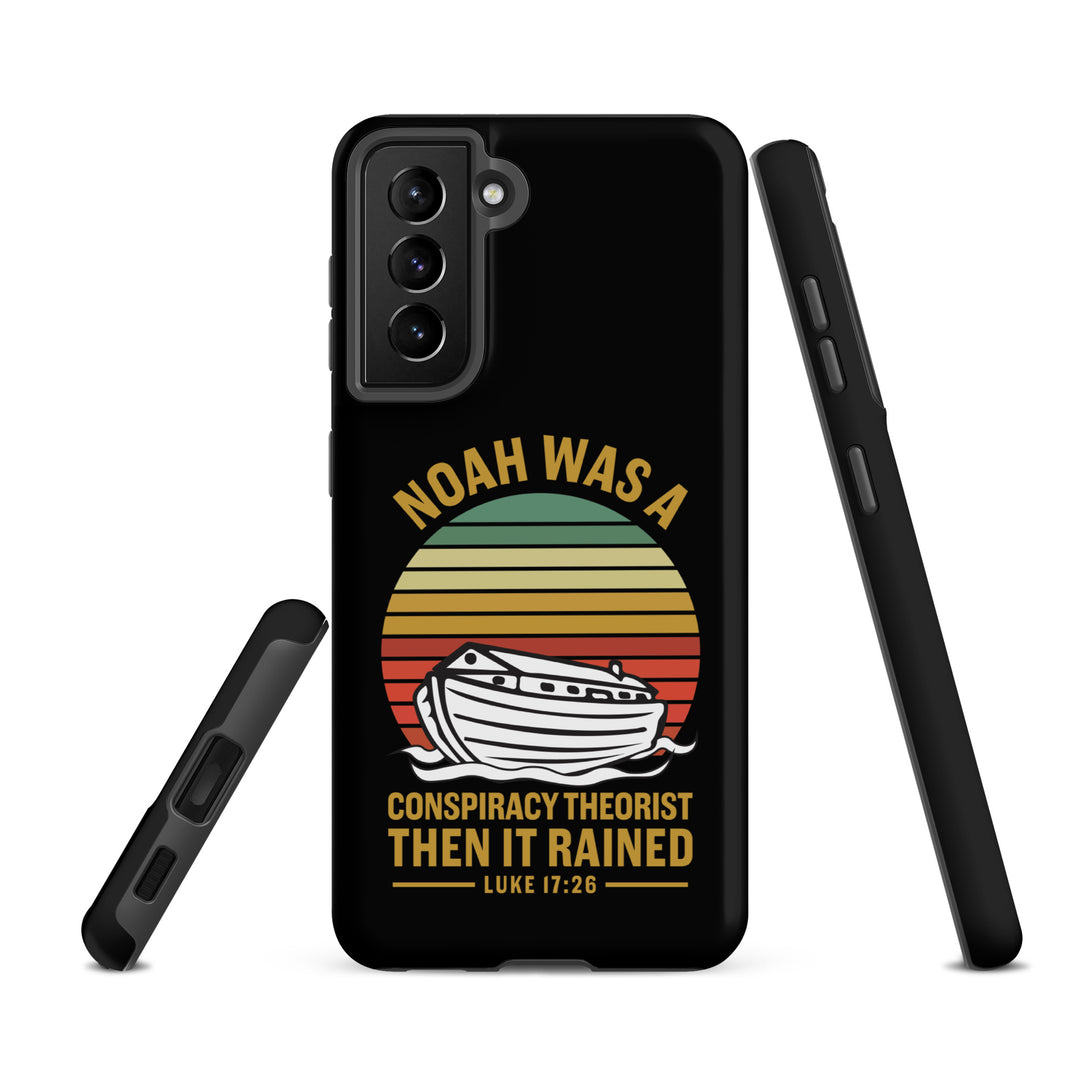 Christian Phone Case Noah Conspiracy Black for Samsung® Samsung® Phone Cases   