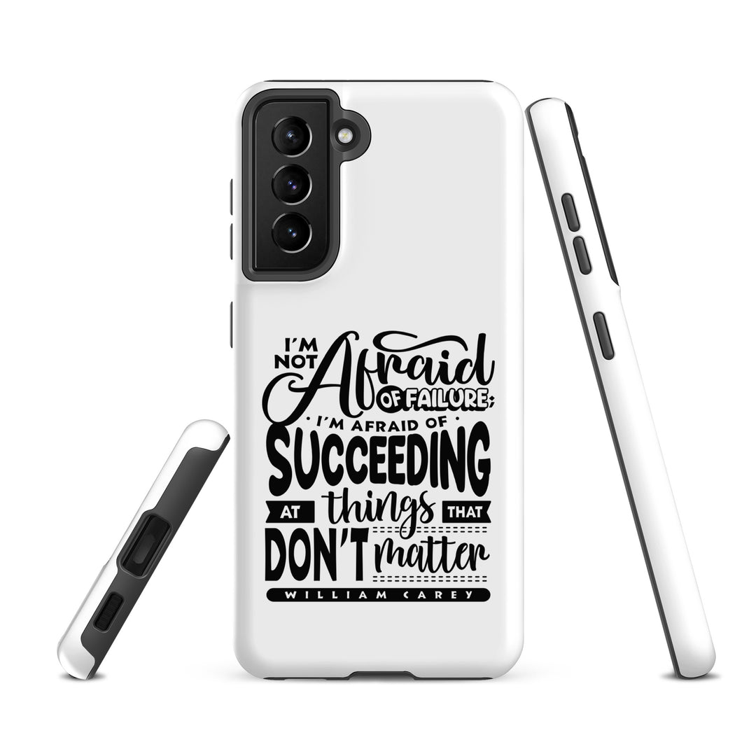 Christian Phone Case Things That Matter White for Samsung® Samsung® Phone Cases   