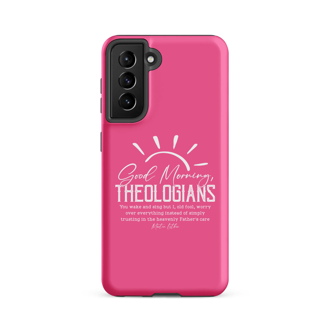 Christian Phone Case Luther's Theologians Pink for Samsung® Samsung® Phone Cases Matte Samsung Galaxy S21 FE 